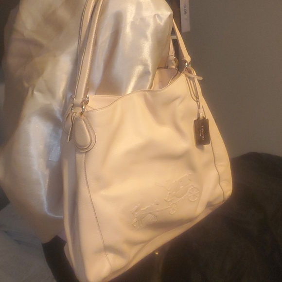 Set Coach pink shoulderbag and wallet - Picture 9 of 13